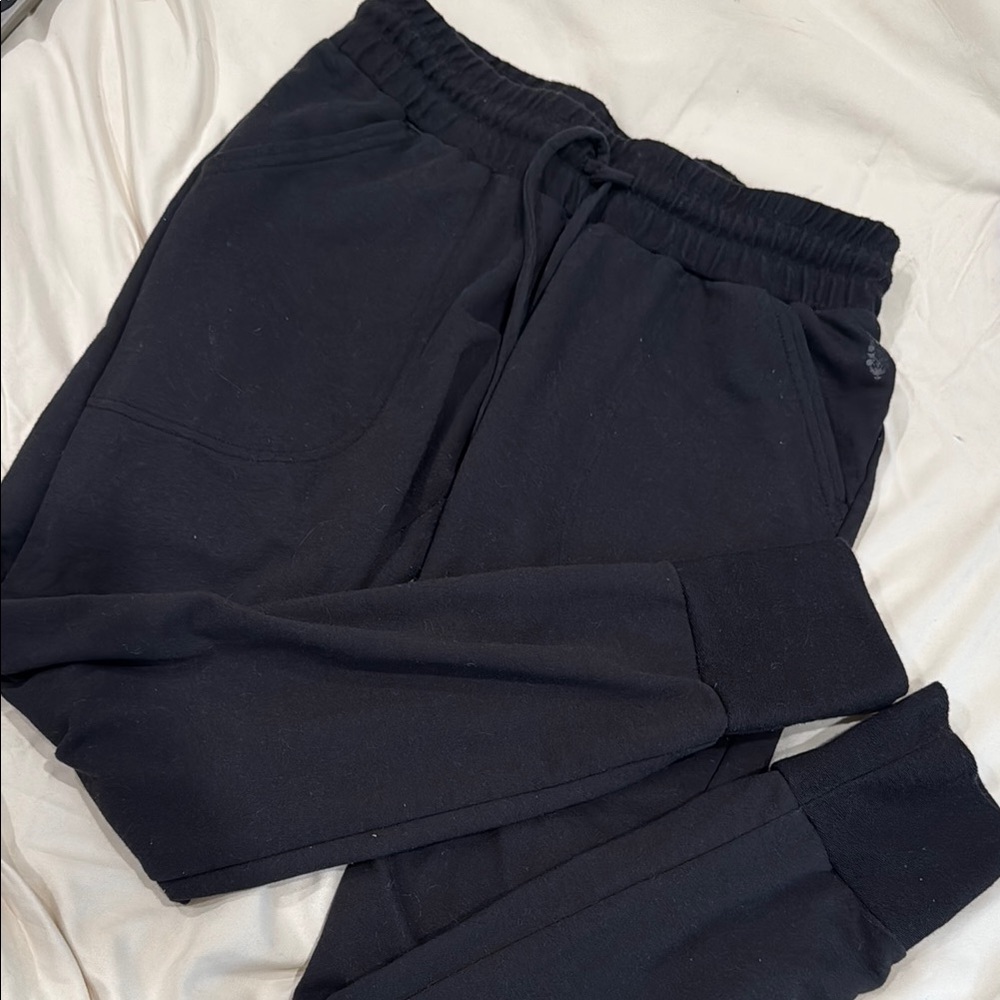 Black Jogger Pants FREE PEOPLE
